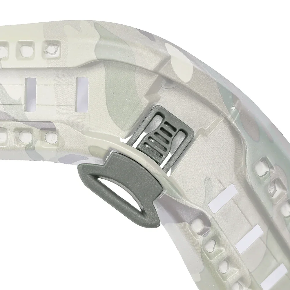 Clip montaje riel lateral casco táctico – Airsoft Paintball - imagen 4