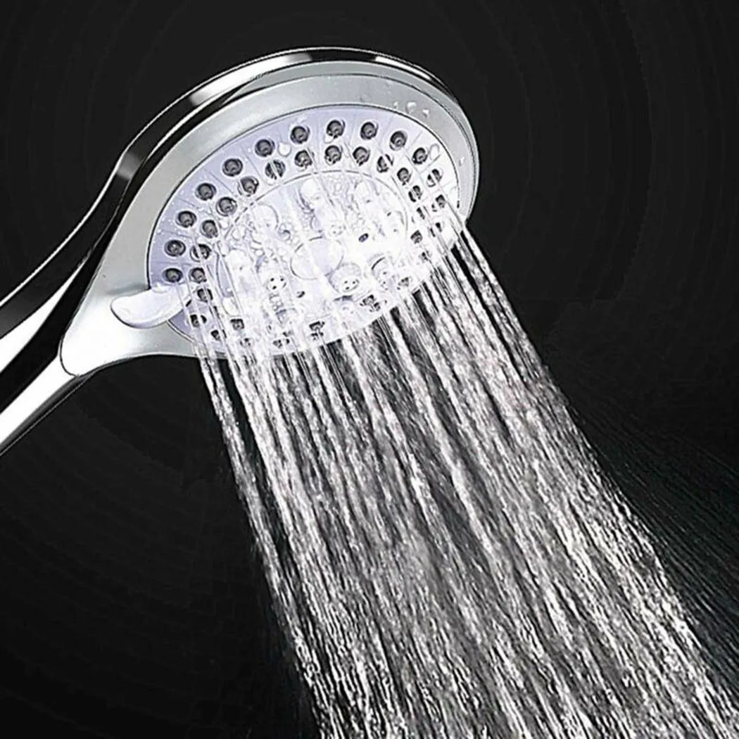 

\"Environmentally Friendly Handbrake Shower Head with Four Modes and Removable Water Saving Switch for Sustainable Living\"