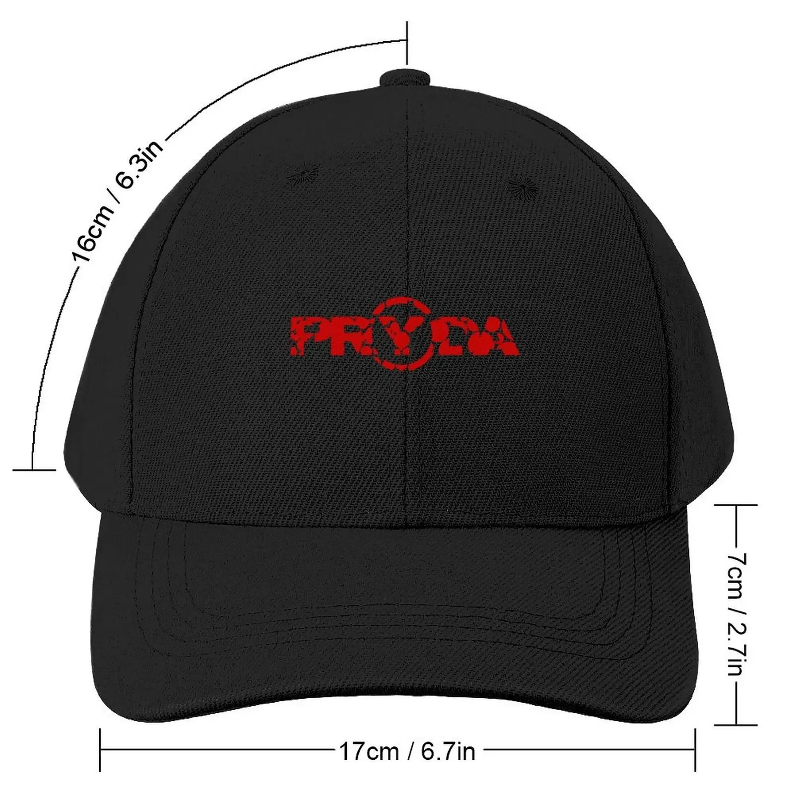 Eric Prydz Red Pryda logo Essential Baseball Cap hiking hat New Hat fishing hat Hats Woman Men's