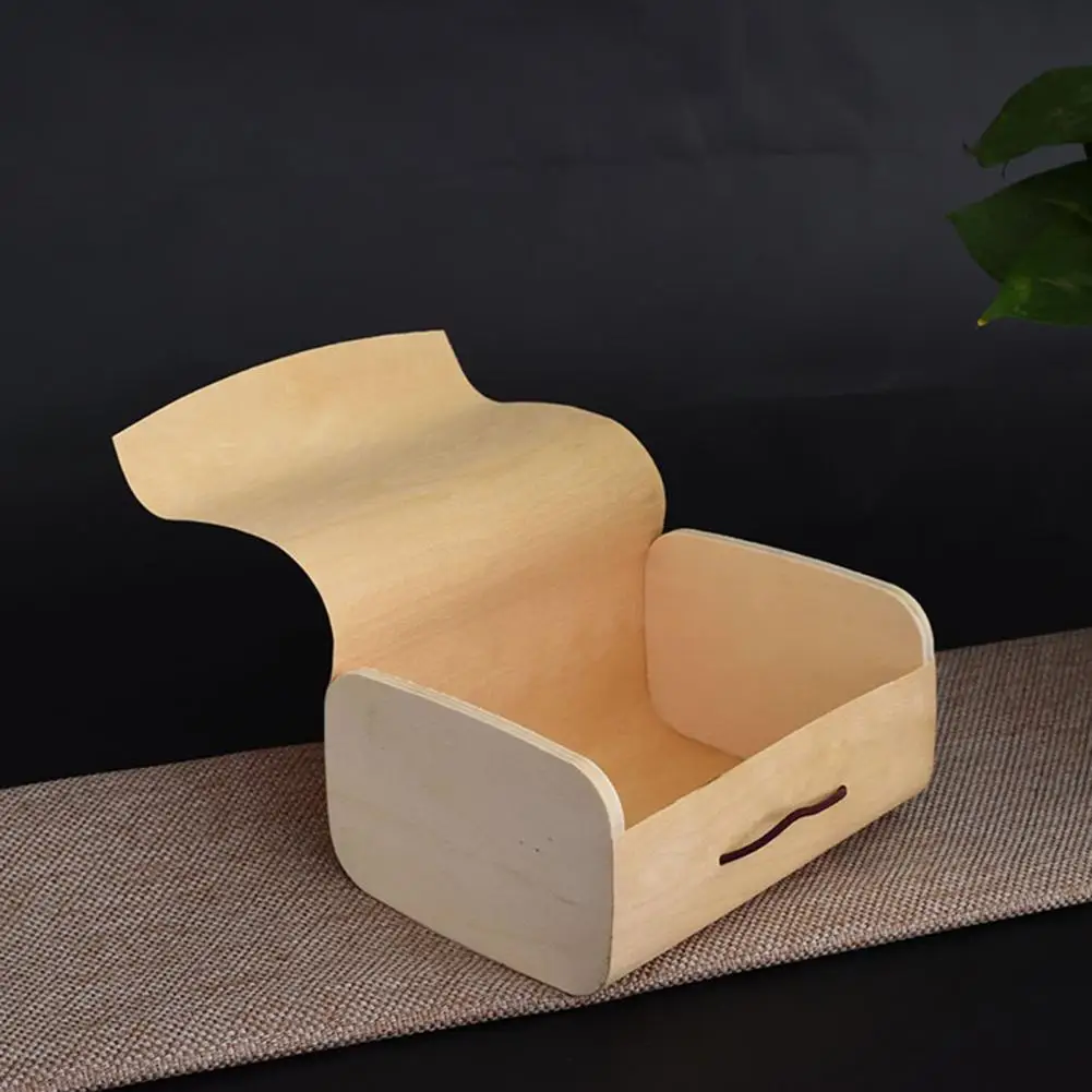 Шкатулка для украшений из натуральной березы, деревянный органайзер для ювелирных изделий, мини-контейнер для мелких предметов, домашние Принадлежности