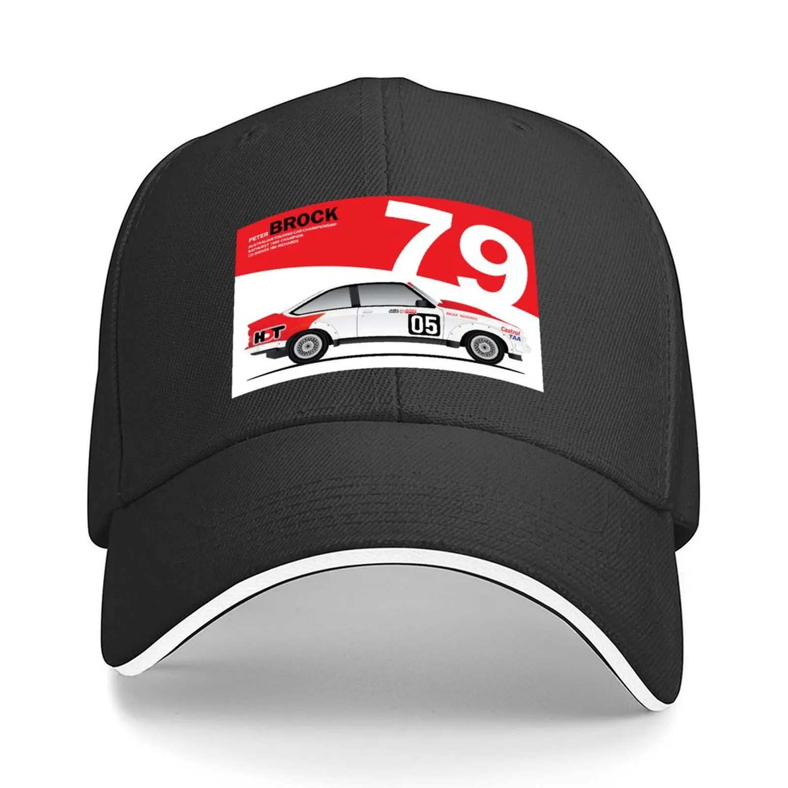 

1979 Holden Torana A9X Bathurst Peter Brock Baseball Cap Hat Baseball Cap Rugby Sunscreen cute Women's Golf Clothing Men's