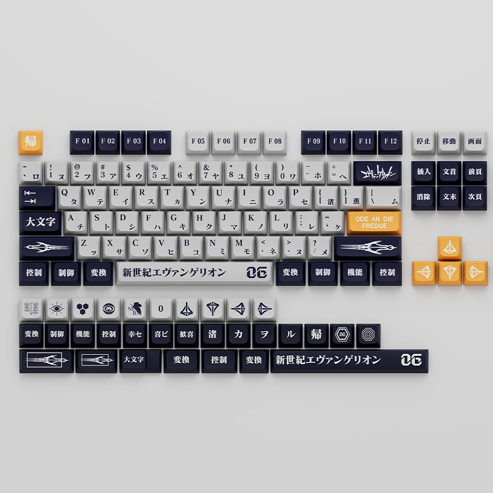 

135 or 134 Keys EVA XDA-like Profile Keycaps For Mx Switch Mechanical Keyboard Japanese Anime PBT Keycap Custom GK61 Key Caps