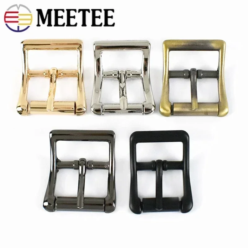 5/10Pcs 20/25/32mm Curved Metal Belt Pin Buckle Bag Strap Backpack Webbing Garment Adjust Clasp DIY Leather Craft Accessory