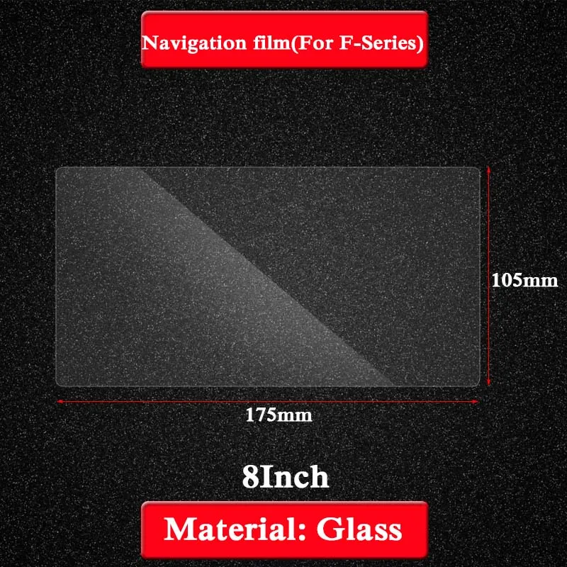 For Ford F-Series 2015-Present Control of LCD Screen Film Car Styling GPS Display Navigation Screen Glass Protective Film