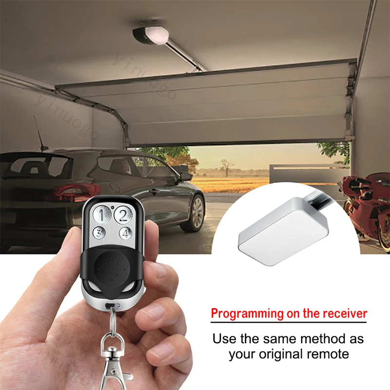 For NORMSTAHL CRAWFORD Garage Door Remote Control 433.92MHz EA433 -2 -4 RCU433 2KS RCU433 4KS EA433 2KM Micro N002800 T433-4