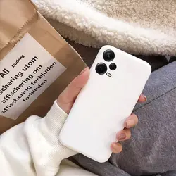 Liquid Silicone Case for Xiaomi Redmi Note 12 Pro Plus Redmi Note 12S 12 Pro + 4G 5G Lens Protection Shockproof Cover Cases