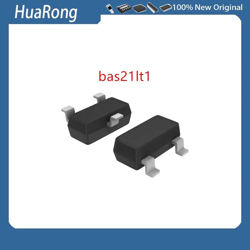 

New bas21lt1 bas21 js jsi SOT-23 100pcs