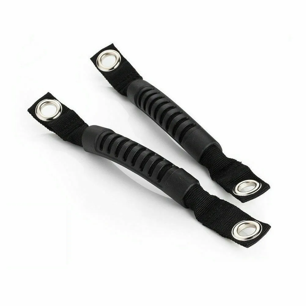 Специально разработанная резиновая ручка для Jeep Wrangler JK/TJ/YJ/CJ, красный/черный, подходит для стороны водителя/пассажира