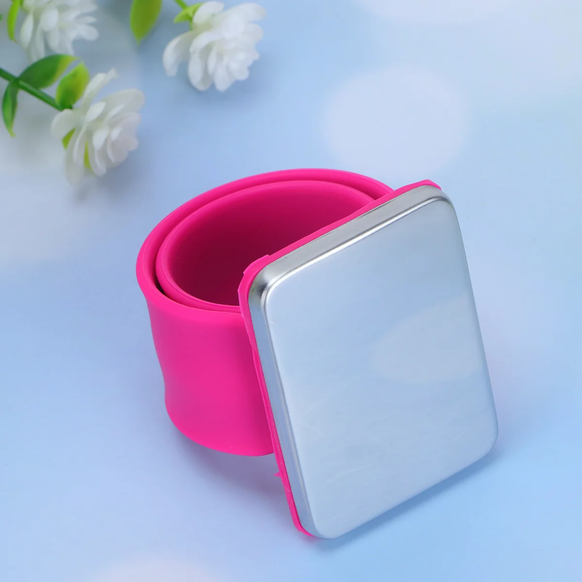 Hair Clip Organizer Silicone Bracelet Magnet Pin Bowl Holder Magnetic Bobby Wristband Sewing Pincushion Needles Magnets