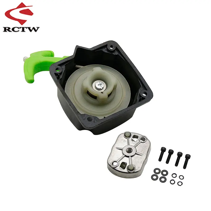 High Quality 45CC Engine Super Easy Pull Start with Starter Dial for 1/5 Hpi Rovan Km Baja Losi Mcd Gtb Rcmk FG Ddt Fid Rc Parts