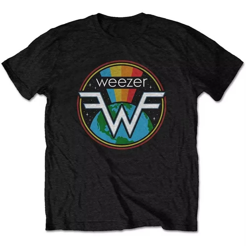 Neues Punk-Retro-Band-T-Shirt Weezer Seit 1992 Computer-Band-T-Shirt Alt-Punk-Rock-Streetwear-Print, lässig – Detail 4