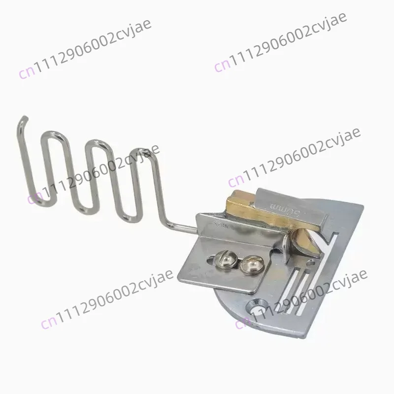 KS184 flat car thick material half fold pull tube jerk (short body) leather luggage single fold tube needle