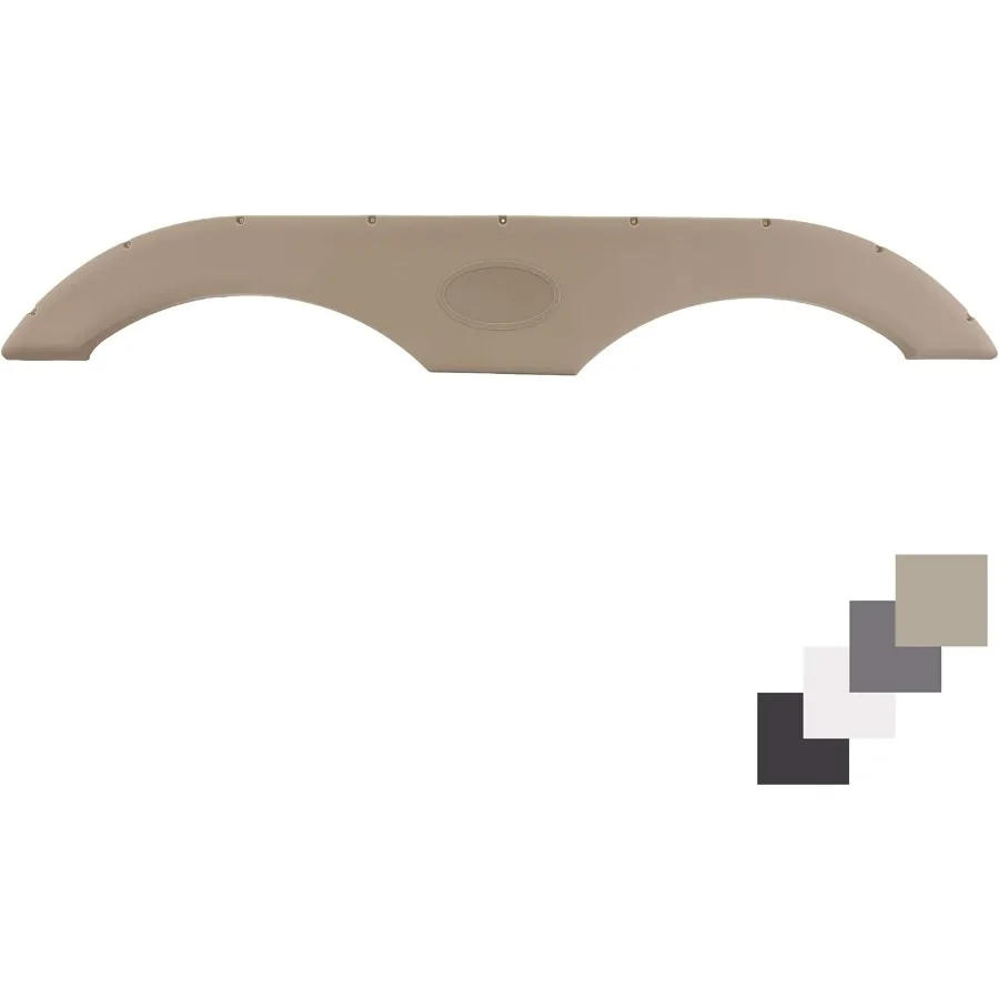 

Юбка-крыло прицепа RecPro Tandem для автофургонов и прицепов повышает аэродинамику и снижает шум ветра, доступен в 4-х стилях