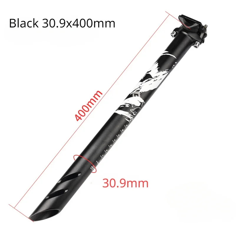 

Colorful Bicycle Seatpost Mountain Bike Seat Tube Aluminum Alloy Hollow Seat Post 27.2 30.9 31.6mm*400mm Seat Rod Cycling Parts