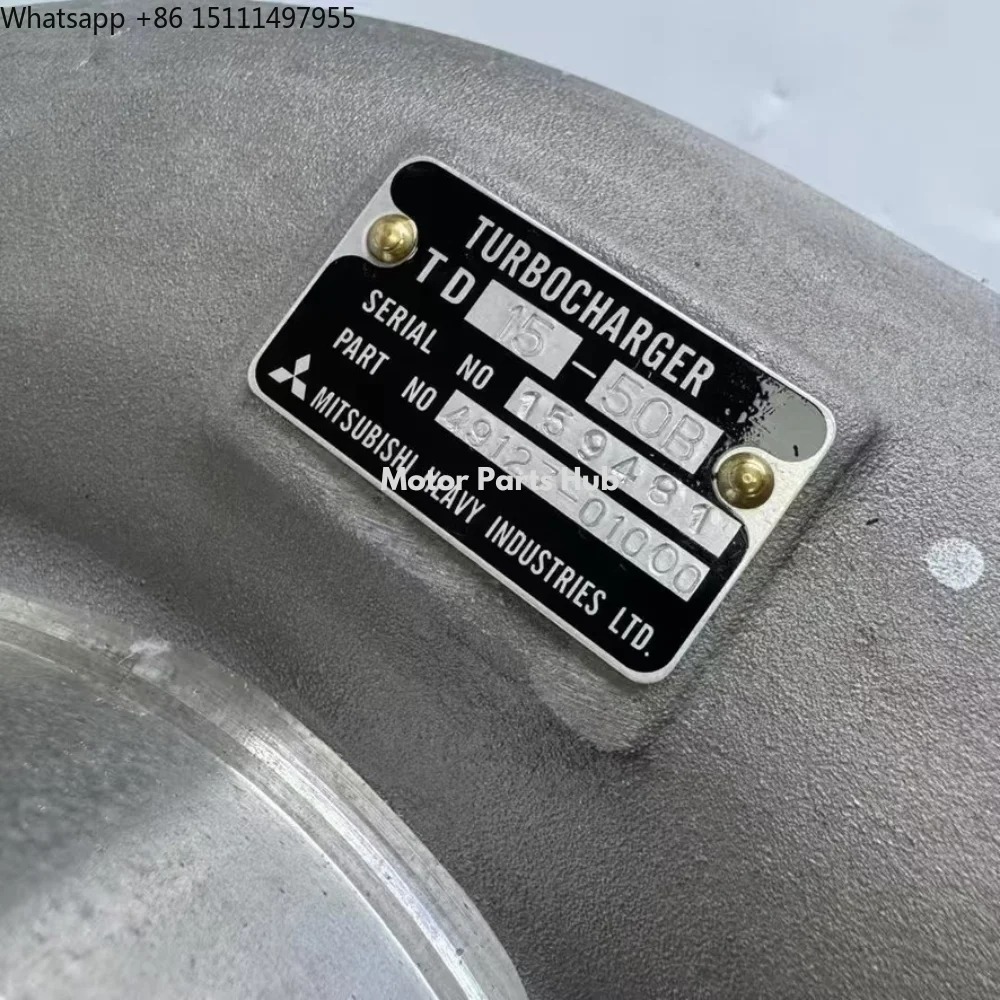 OE Turbo 49127-01000 Marine Generator Set Diesl Engine Part for Mitsubish Heavy Industries S6R2-MPTA Diesel Engine