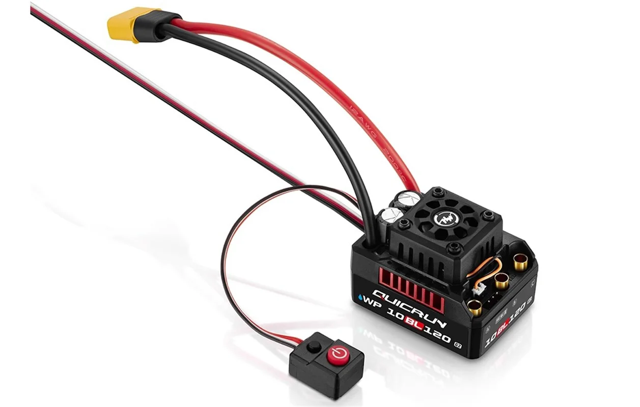 HobbyWing QuicRun WP 10BL120 G2+3652/3660 G2 Brushless Power Package