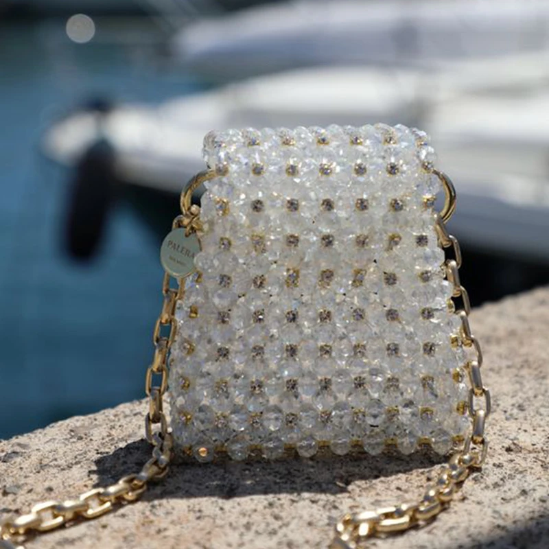 

Crystal Beads Adding Diamonds Designer Bags Luxury Fashion New Women Bags Shoulder Clutch Purse Crossbody Special Customizable