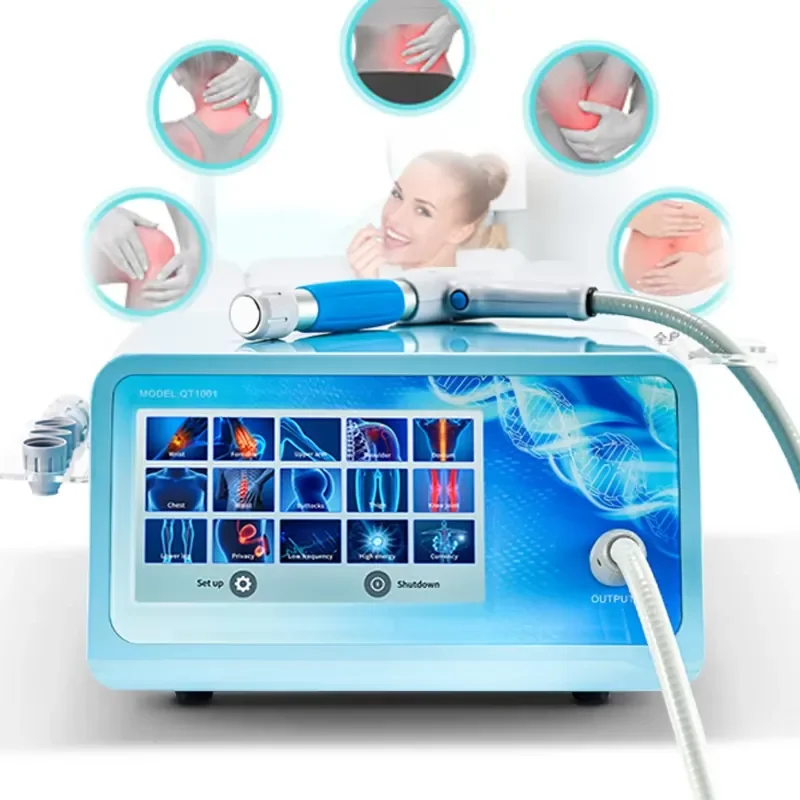 Shockwave Device for Tendinopathy Health Care 0.1-5.0 Bar Adjustable CE Approved 1 Year Shelf Life Made Guangdong Model