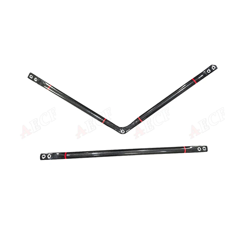 

Dry Carbon Fiber Engine Bonnet Hood Engine Strut Brace Tower Bar For BMW G80 M3 G82 G83 M4 Engine Tripod Stabilizer Body Kit