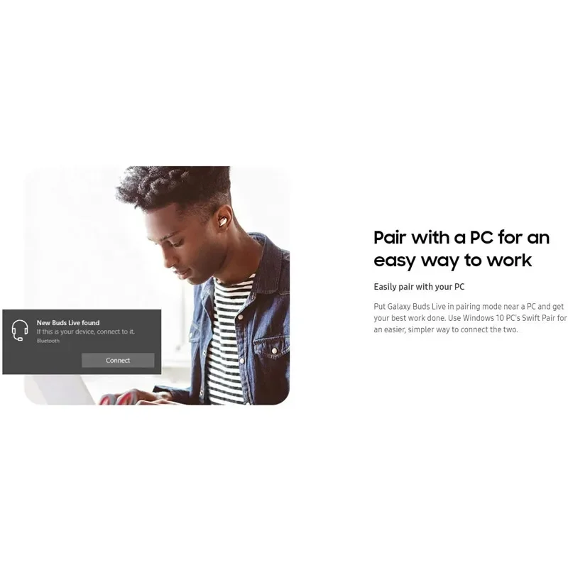 Galaxy Buds Live True Wireless Earbuds Active Noise Canceling Wireless Charging Case