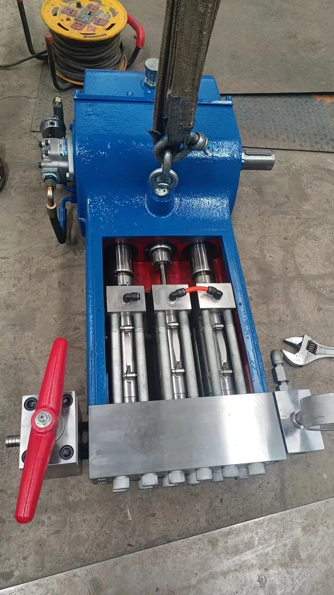 High-pressure Pump, Oil Pipeline Motor Drives High-pressure test Pump