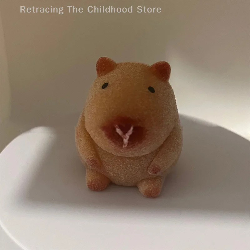 Capybara Squeezing Toys Cartoon Capybara Plastic Stress Relief Toys Stress Release Decompress Stress Rebound Toys