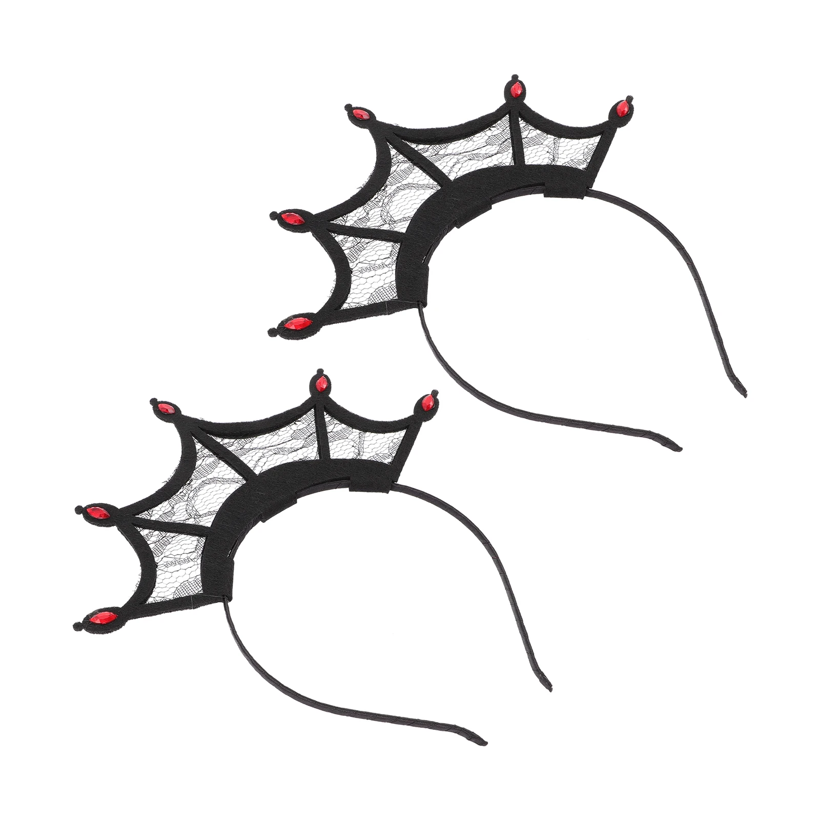 

Cobweb Headdress Halloween Headb Hair Hoops Party Accessories Girl Costume Non Woven Fabric Smooth Surface Durable Practical Use
