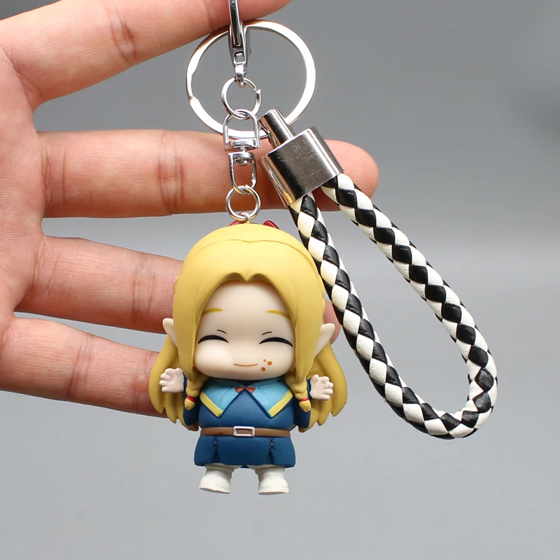 Delicious in Dungeon Anime Figure Marcille Donato Raiosu Laius Figurine PVC Statue Model Key Chain Collection Decor Toy Kid Gift