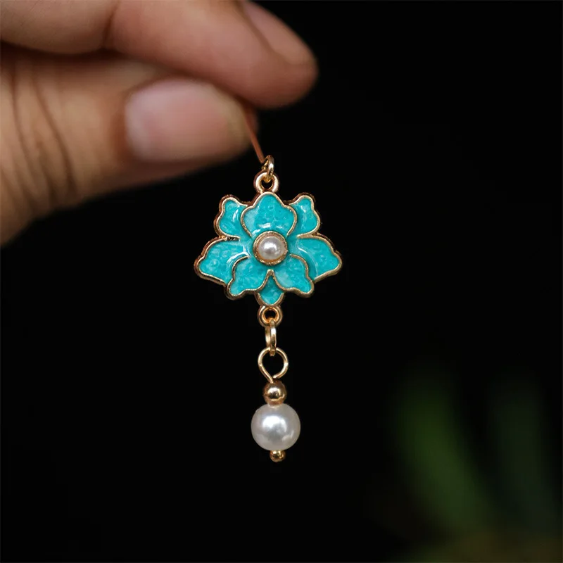 Luxury Hanfu Chinese-style Jewellery Part Tang Dynasty/Ming Dynasty Style Retro Hairpin Headdress/Earring/Necklace For 30cm Doll