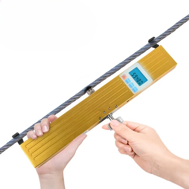 OEM 5000N Digital Elevator Rope Tension Meter with 1 Year Warranty Manufactured with Support