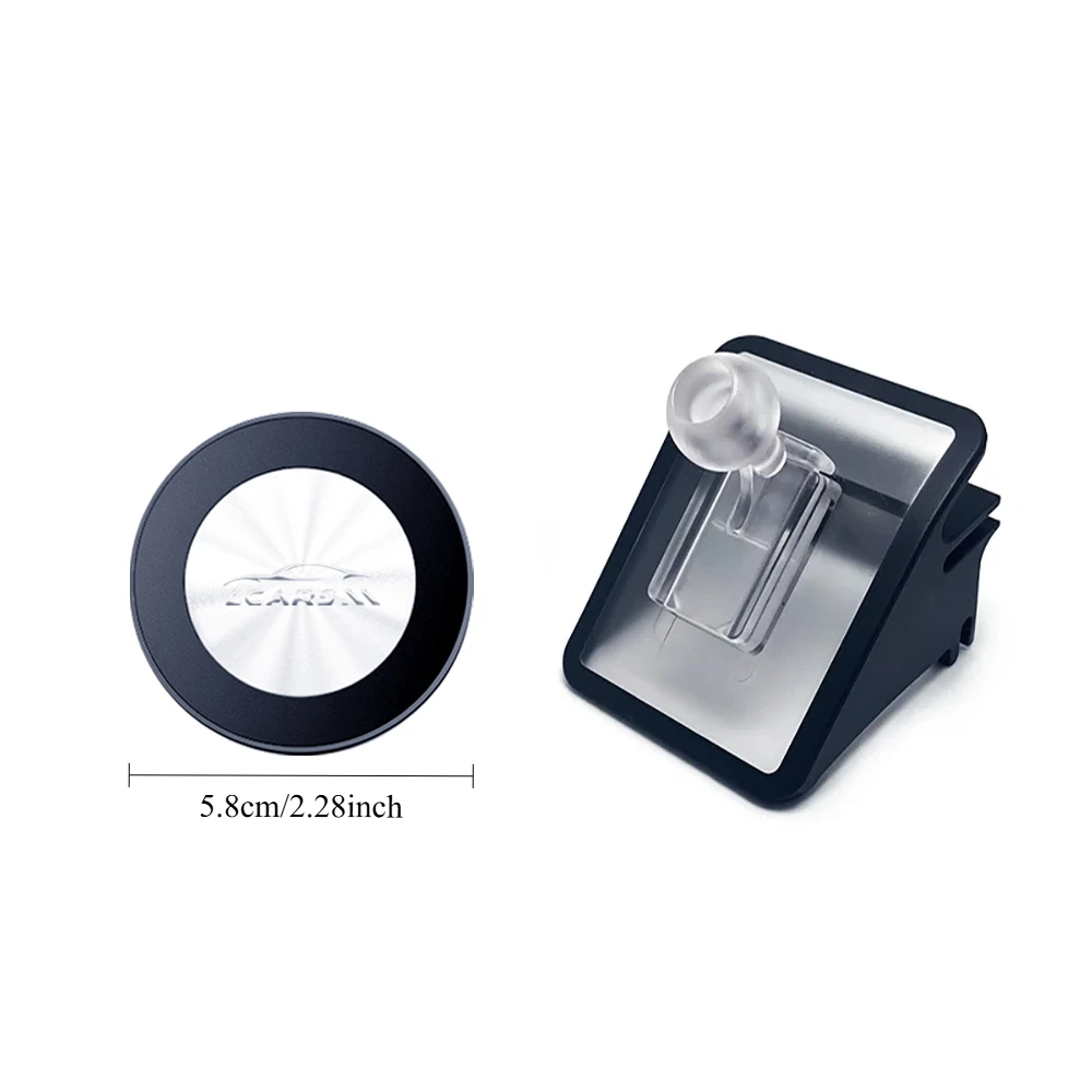Magnetischer Telefonhalter, Autohalterung, Anti-Shake-Vibrationsabsorbierend, für Tesla Model 3, Highland & Model Y Launch Navigationshalterung – Detail 9