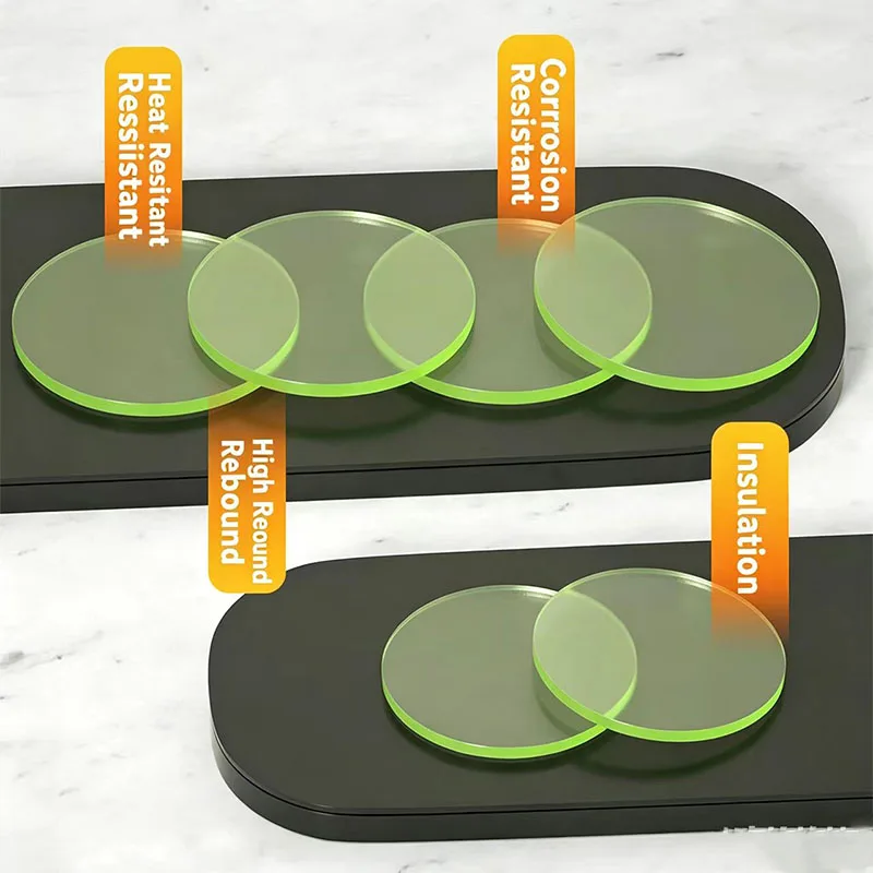 Solid Polyurethane PU Round Washer, Wear & Oil Resistant Pressure‑Proof Anti‑Collision Buffer Shim for Mechanical Equipment