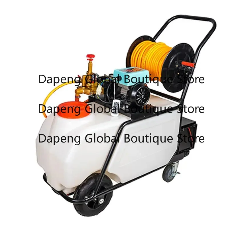 100L  Engine Power Agricultural Sprayers Trolley 48v 60v 72v Battery Electric Porta-ble Power Pump Sprayer Machine