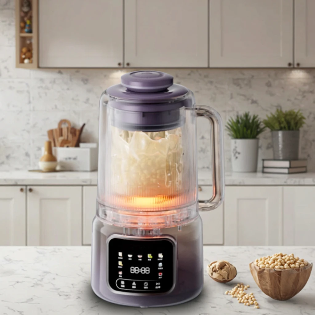 

【Hot】New Automatic Non-Silent Small Soybean Milk Machine Wall-Breaking Multifunctional Juicer Household Multifunctional Juicer