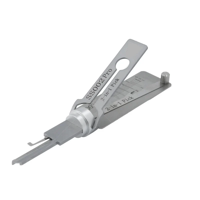 SS002 LISHI 2-in-1 5Pin For  S-slot lock core Lishi Lock pick tool locksmiths tool view 5