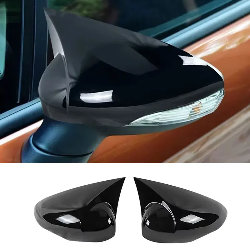 

Rear View Mirror Case Cover Cover For Ford Fiesta MK7 2007-2017 M Style Side Mirror Covers Caps Accessories Add On