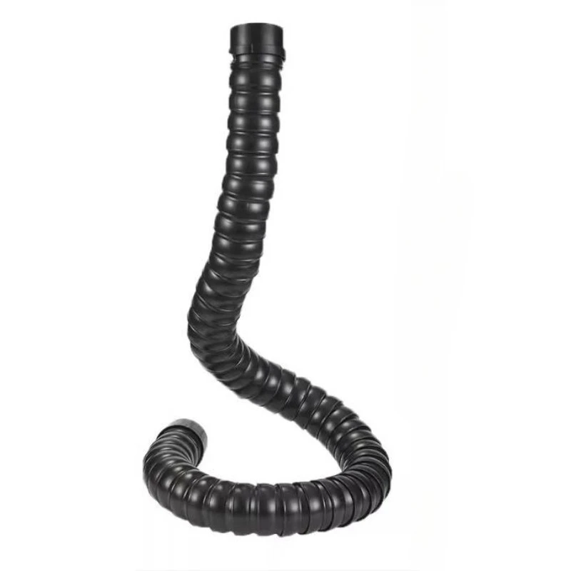 

Flexible Smoke Exhaust Ventilator Pipe positioning bamboo tube suction air collector hood Industrial smoke extraction system