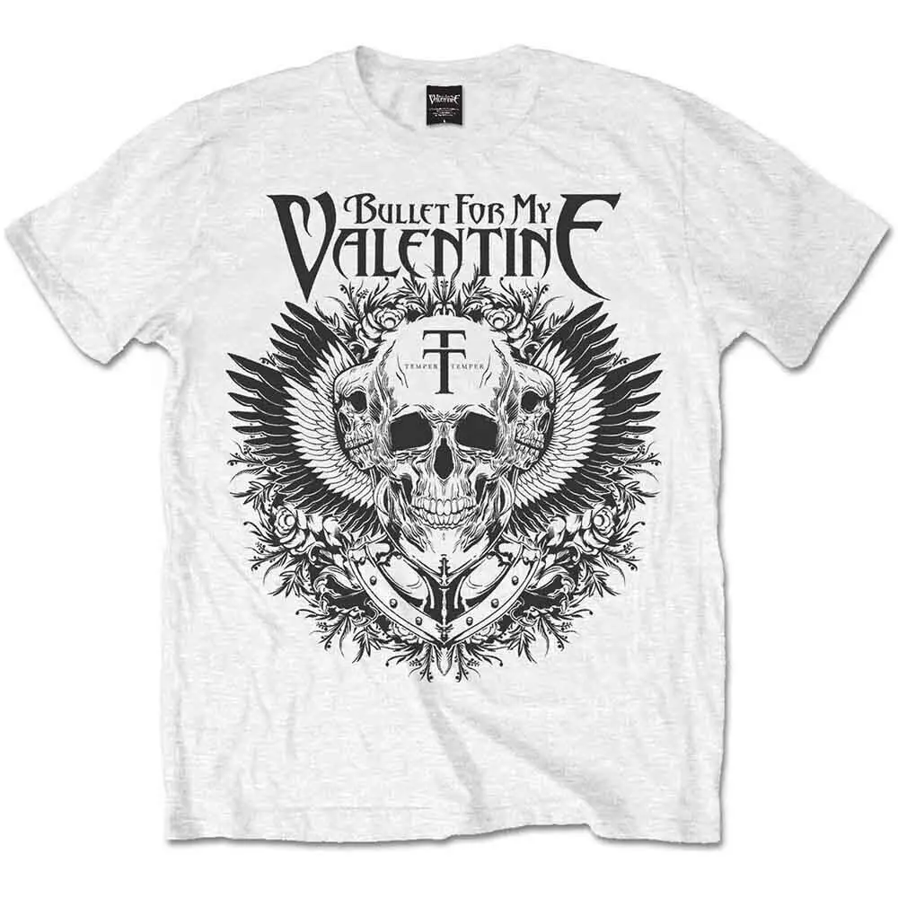 

Bullet For My Valentine Eagle T Shirt White New