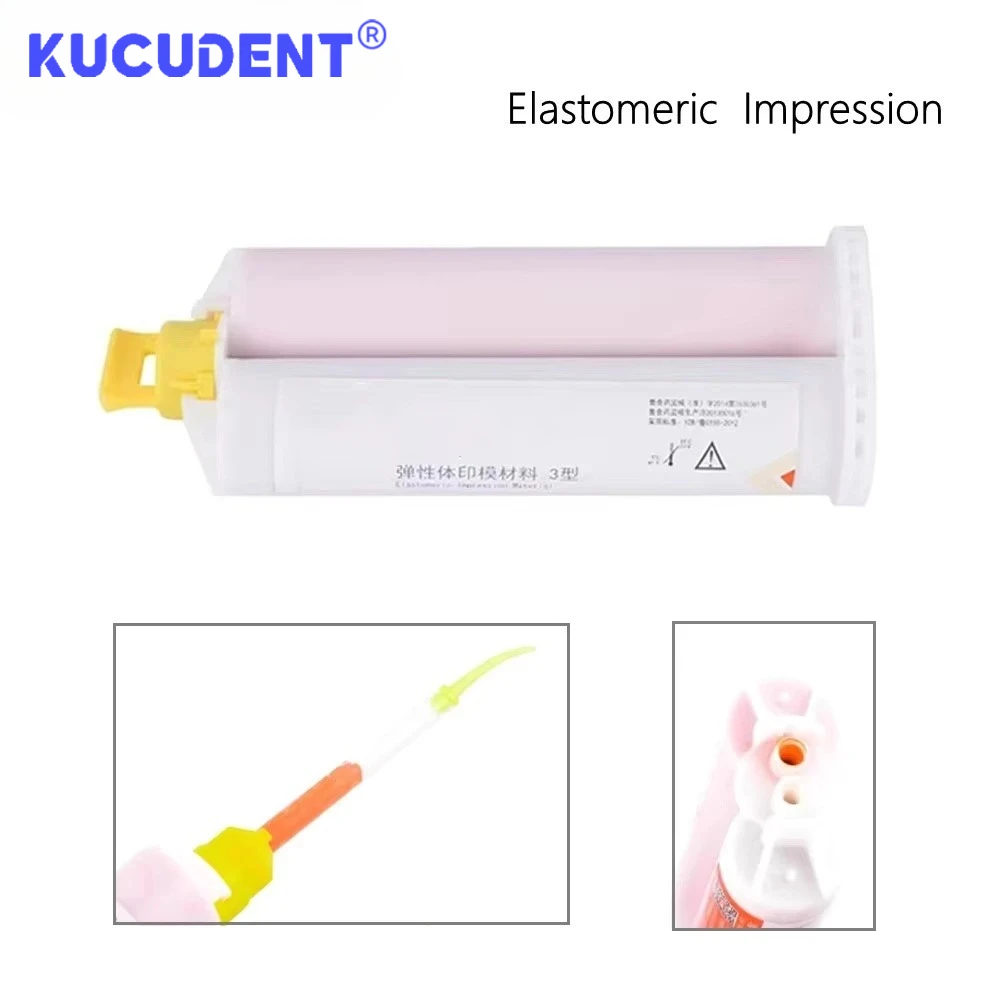 50ml Dental Light Body Silicone Impression Material - Elastomeric Rubber for Precise Dental Molds Dentist Clinic Essential Tool
