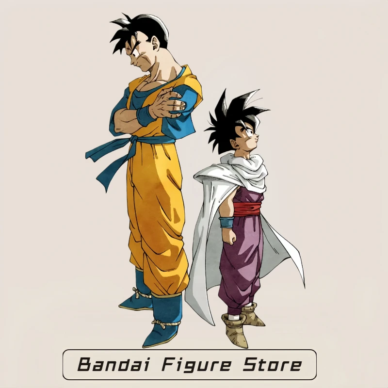 Dragon Ball SHF Super Saiya SSJ Gohan en los futuros cabezas accesorios ropa modelo Kit Anime figuras de acción Juguetes