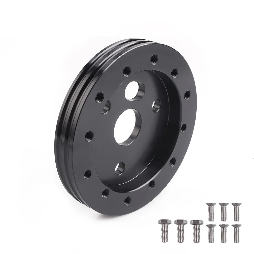 Aluminum 6x3 Steering Wheel Hub Adapter, 0.5