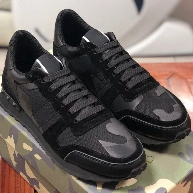 أحذية رجالية مموهة على طراز الشارع، أحذية رياضية راقية كاجوال متعددة الاستخدامات عصرية الأكثر مبيعًا