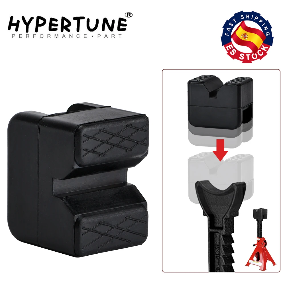 

Floor Jack Pad Rubber Universal Slotted Guard Portable Anti Slip Vehicle Square Accessories Frame Rail Car Repair Adapter