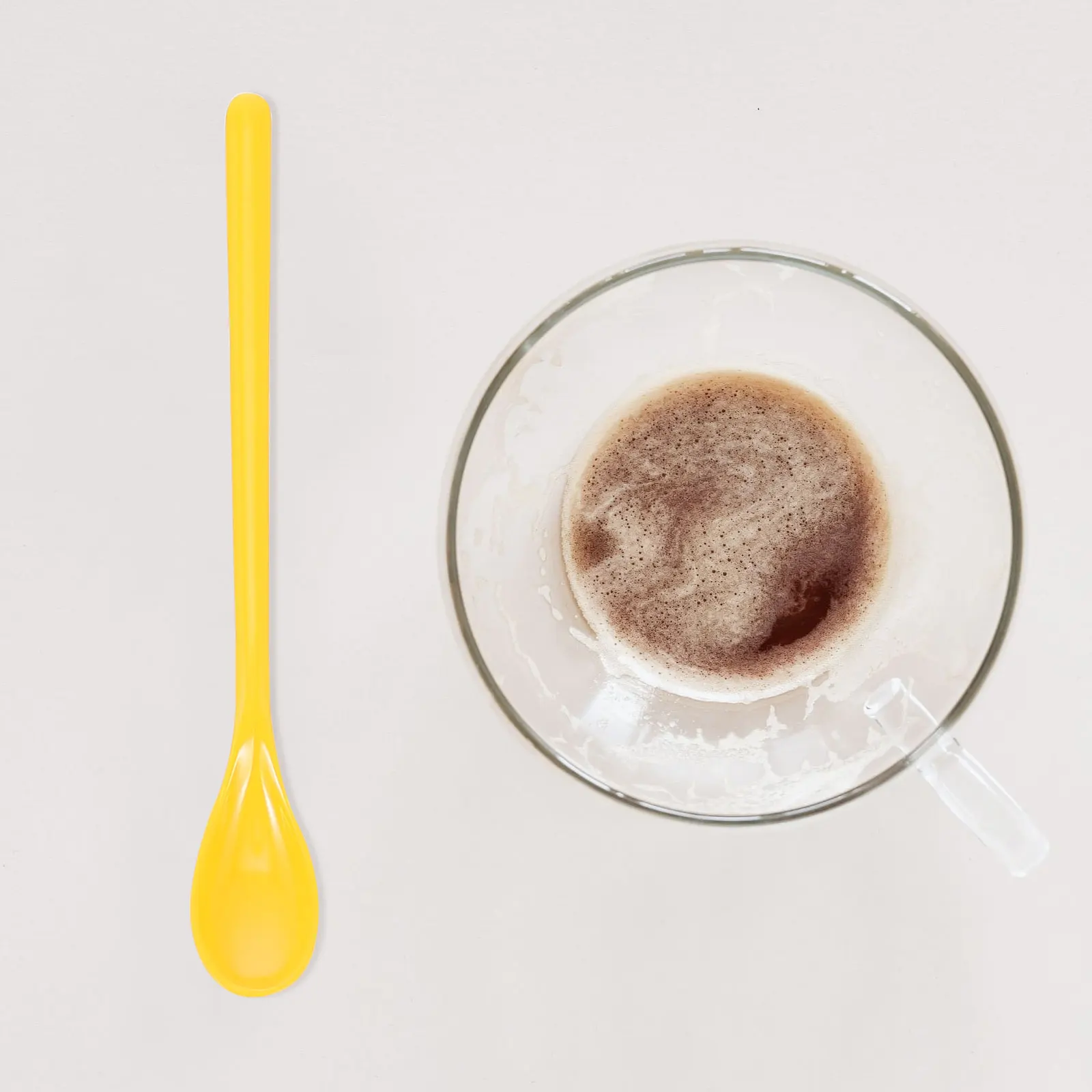 

8pcs Mixing Spoons High-Grade Melamine Stirring Spoon For Coffee Tea Juice Kitchen Gadgets Portable Teaspoon Multi-Purpose