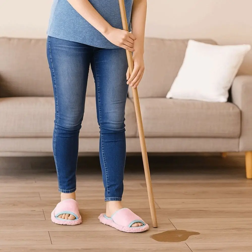 Detachable Microfibre Mop Slippers Washable Soft Floor Mopping Slippers Creative Solid Color Tile Cleaning Slippers Wood Floor