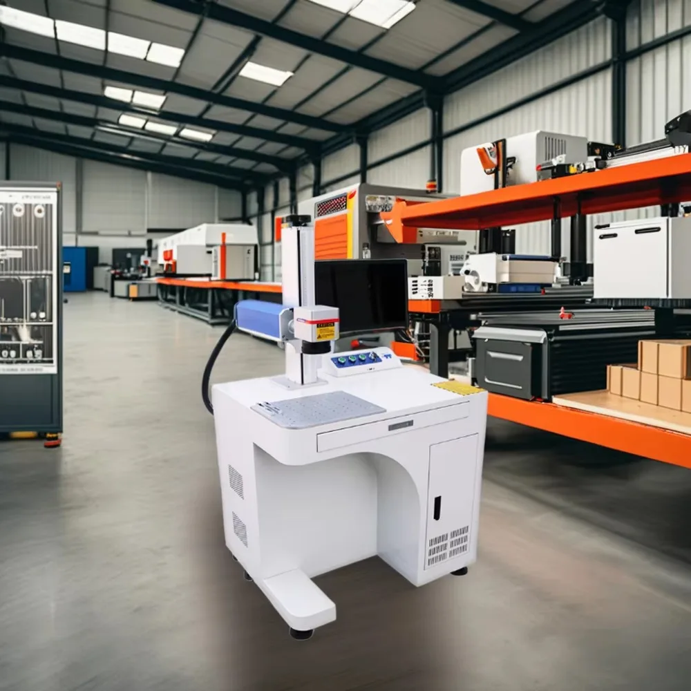 Efficiently Hot Sale Galvo Fiber Marking Machine for DXF PLT AI Format