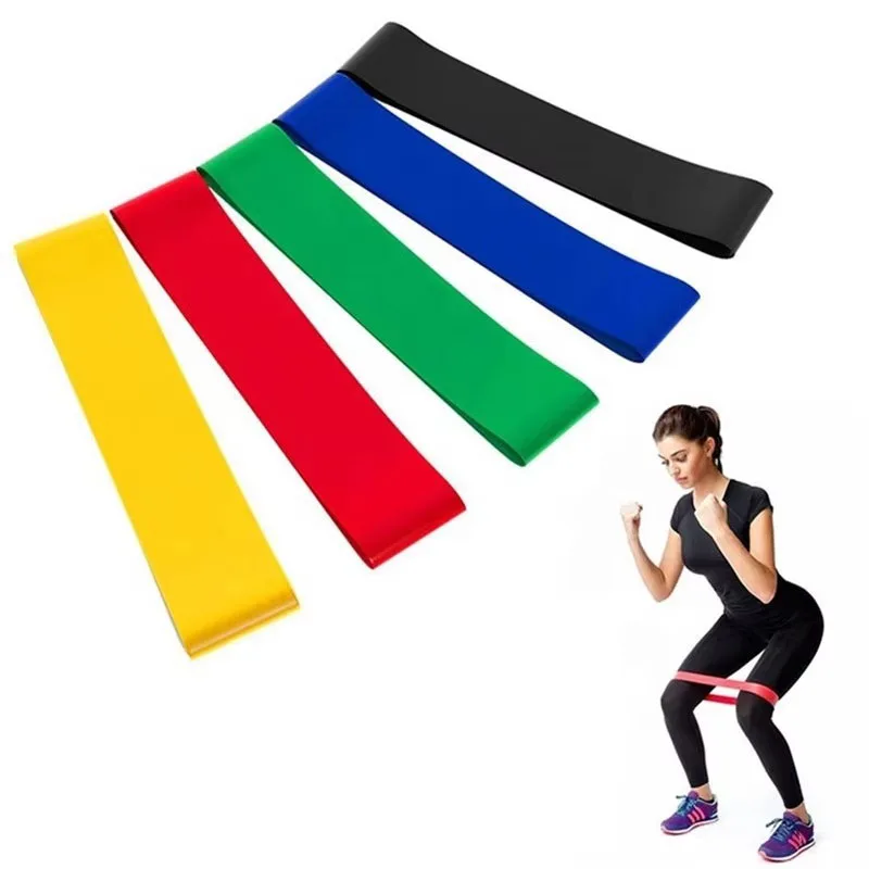 1/2/3/5pcs Resistance Bands Yoga Training Gym Fitness Gum Pull Up Assist Exercise Workout Bands Fitness Exercise Bands For Home