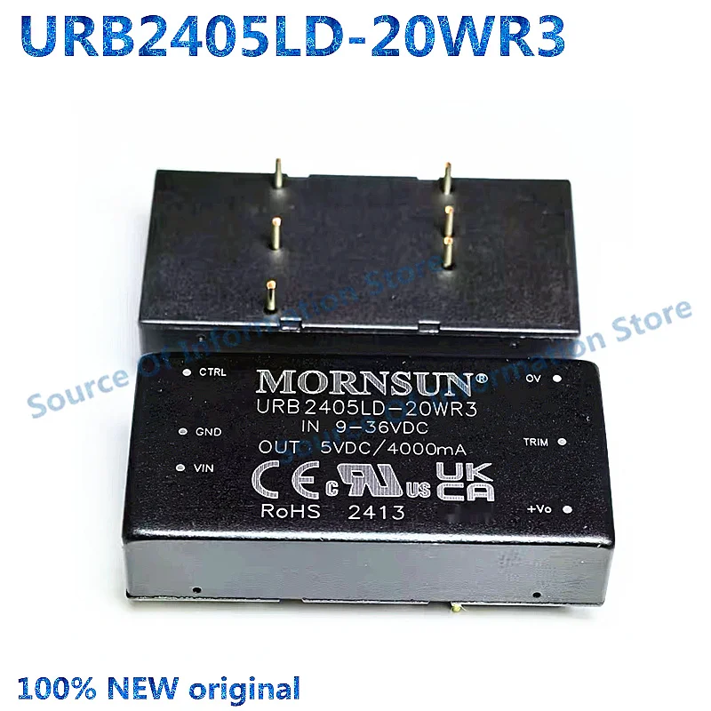 URB2405LD-20WR3 DC-DC Power Module 9-36V to 5V4A 20W