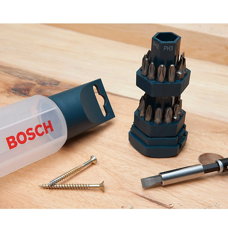 Imagem -04 - Bosch-hexagonal Chave de Fenda Conjuntos de Cabeça Extensão Rod Series Tool Broca Acessórios ph pz sl t s Tamanho 25 mm 50 mm Original