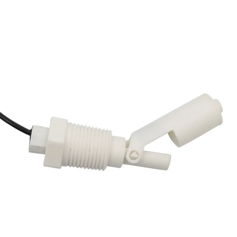 PP Plastic 4-point Duckbill Type Liquid Level Sensing Switch with Floating Ball Water Level Sensor Installed on the Side